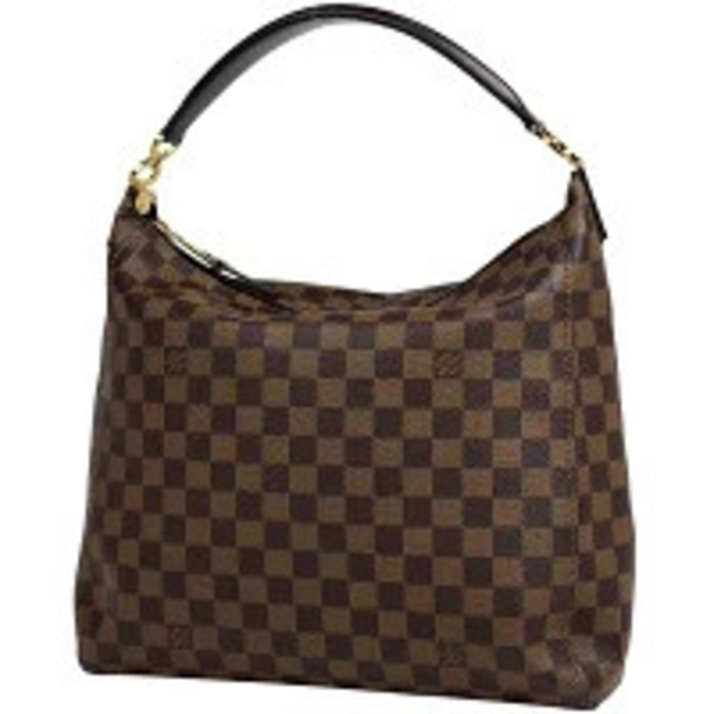 Louis Vuitton Portobello Shoulder Bag Hobo Damier Brown